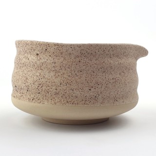 Chawan - Handgefertigte beige Matcha Schale